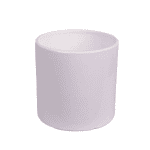 گلدان استوانه ای سفید سایز 3