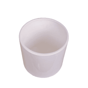 گلدان استوانه ای سفید سایز 4
