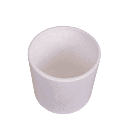 گلدان استوانه ای سفید سایز 4